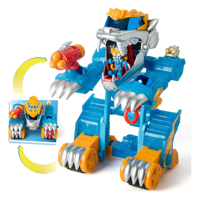 SuperThings Wild Tigerbot Kazoom - Robot Tigre Transformable