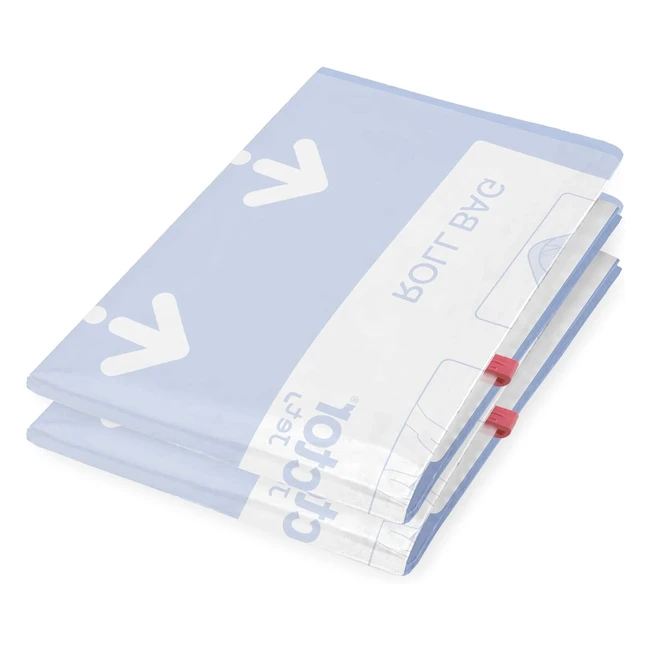 Compactor RAN4292 Vakuum-Aufbewahrungstaschen Set (2 Stück) - Platzsparendes Reisegepäck, Mittelgroß, Extra Flach (45x60cm)