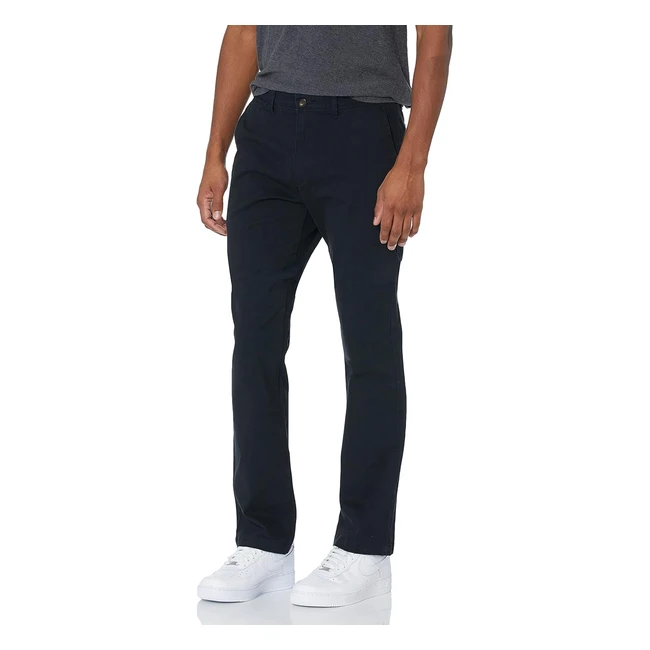 Amazon Essentials Men's AthleticFit Casual Stretch Chino Trousers - Big & Tall