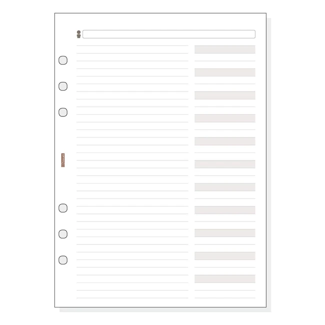 Finocam Recambio Teléfonos Open R1054 - 50 Hojas