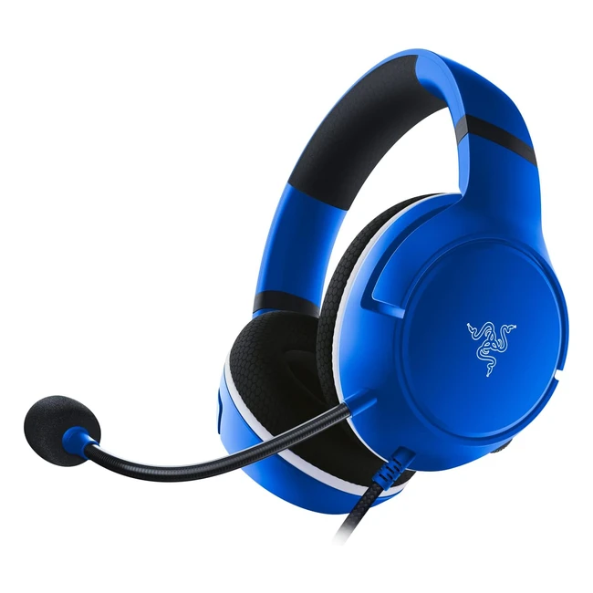 Razer Kaira X - Auriculares de juego con cable para Xbox Series XS, PC, Mac, Switch, Mobile - Controladores de 50 mm - Micrófono cardioide - Windows Sonic - Azul