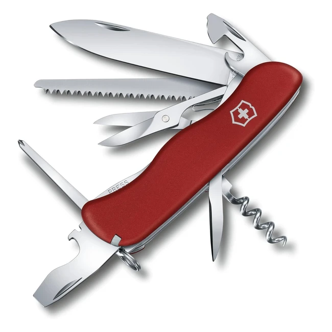 Coltello Tascabile Victorinox Outrider - 14 Funzioni - Rosso