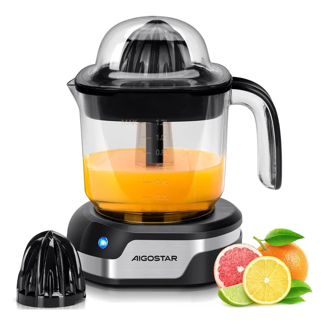 Spremiagrumi elettrico Aigostar Juicy grande volume 12L LED 2 coni staccabili