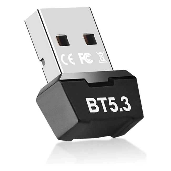 Adattatore Bluetooth USB 53 - Collega e Usa Chiavetta Bluetooth per PC - Compati