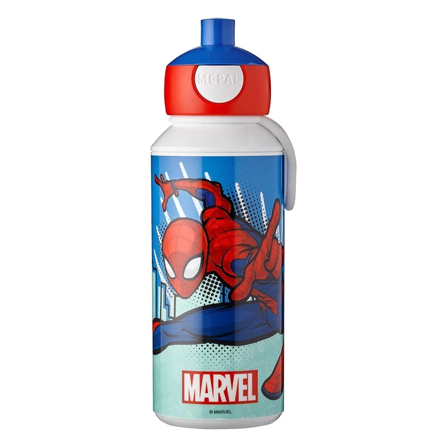 Gourde Mepal Popup Campus Spiderman 400ml - tanche Rutilisable Sans BPA