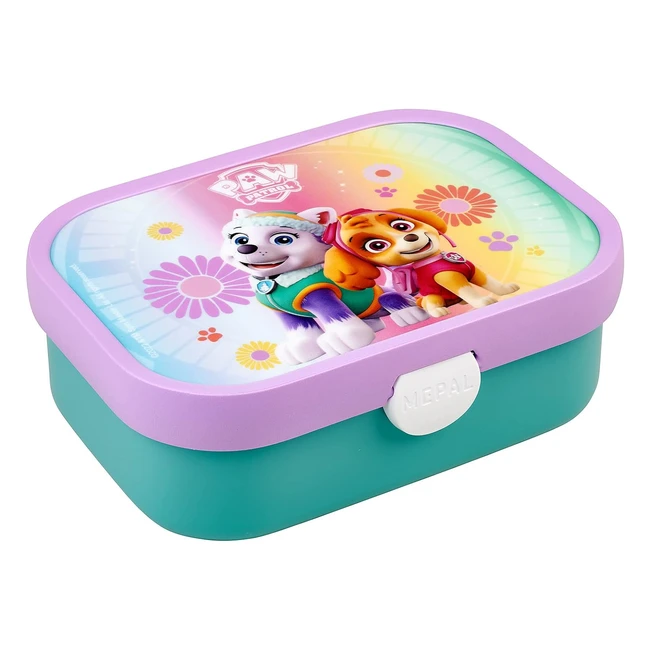 Mepal Boîte Déjeuner Campus Lunch Box Bento pour Enfants - Sans BPA - 750ml - Paw Patrol Girls