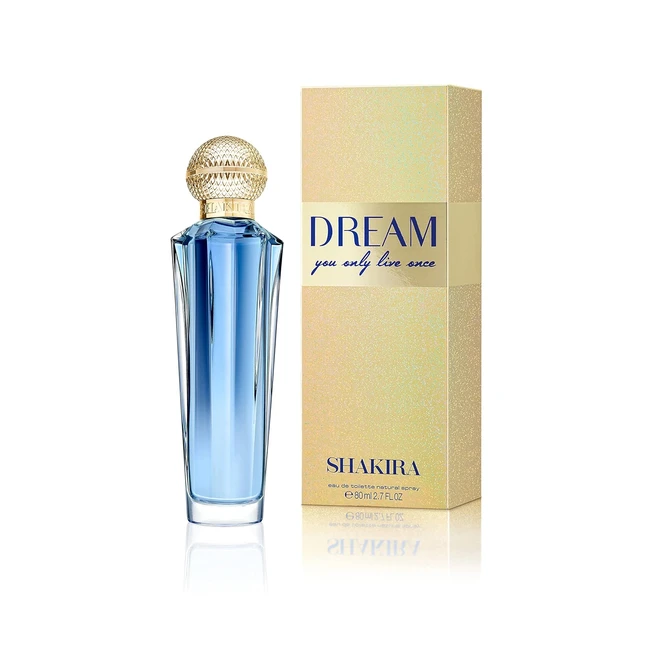 Shakira Parfum Dream fr Damen - Langanhaltender frischer Duft mit Vanille Zi