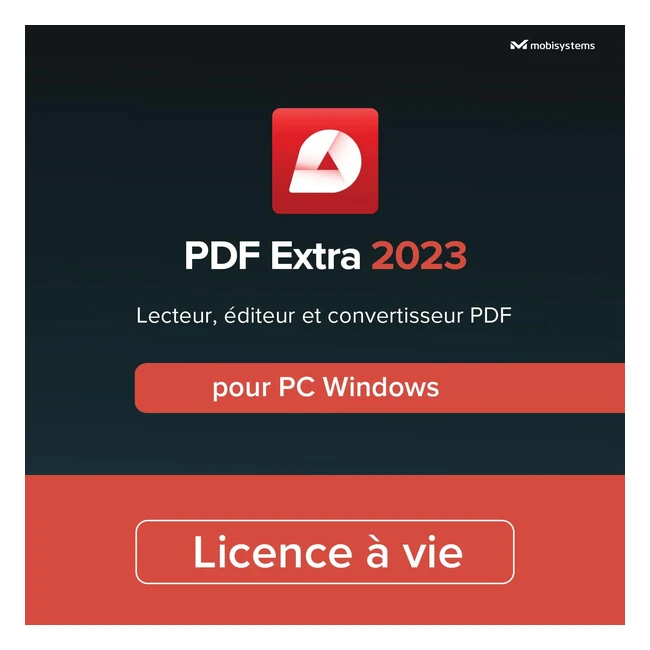 PDF Extra Lifetime - Éditeur PDF Professionnel - Licence à vie - Modifier, Protéger, Annoter, Remplir et Signer des PDF - Windows