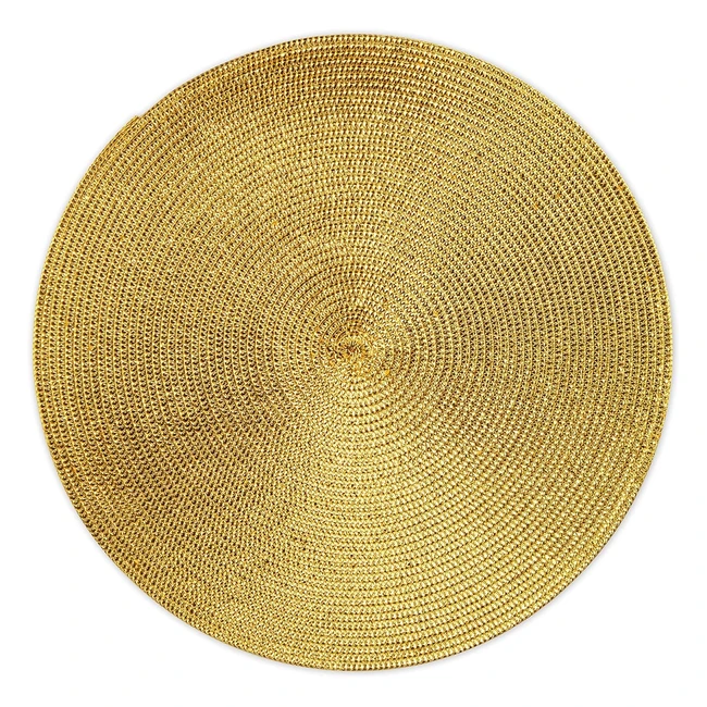 Excelsa Platzsets Gold 6 Stck  36cm strapazierfhig leicht zu reinigen