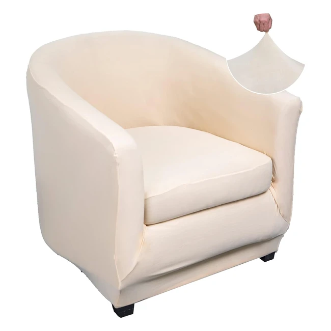 Copripoltrona 1 Posto Elasticizzato - Jaotto - Tullsta Beige