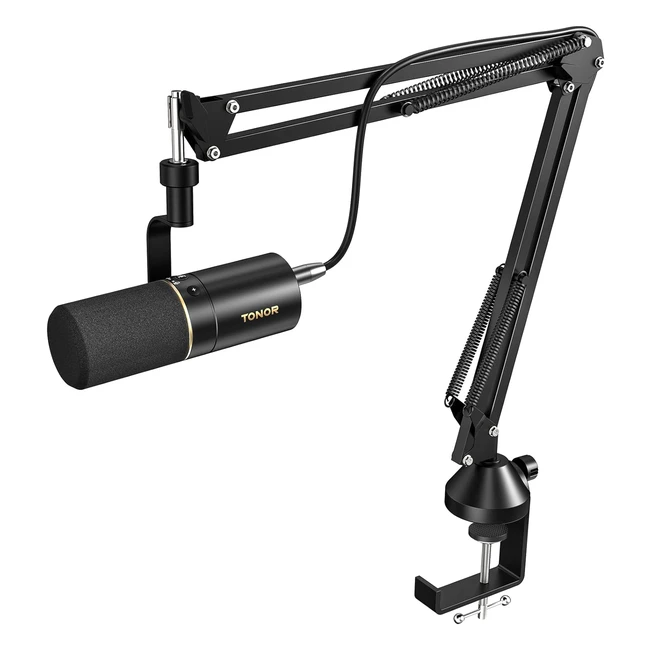 Micro Dynamique USB/XLR Tonor TD510 pour Podcast Professionnel