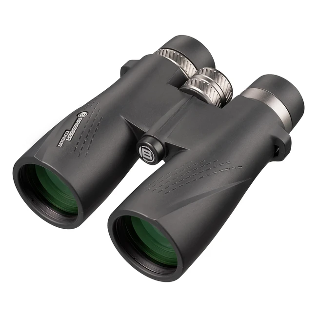 Prismáticos Bresser 1821051 Condor 10x50 Impermeables con Relleno de Nitrógeno y Recubrimiento Multicapa Negro