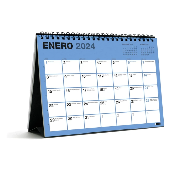 Calendario de sobremesa Miquelrius 18 meses Julio 2023 - Diciembre 2024
