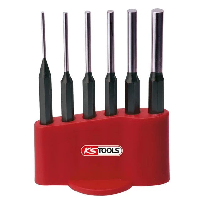 Jeu de chasse goupille octogonale KS Tools 1560200 - Kit 6 chasse clou - Outil mécanique auto