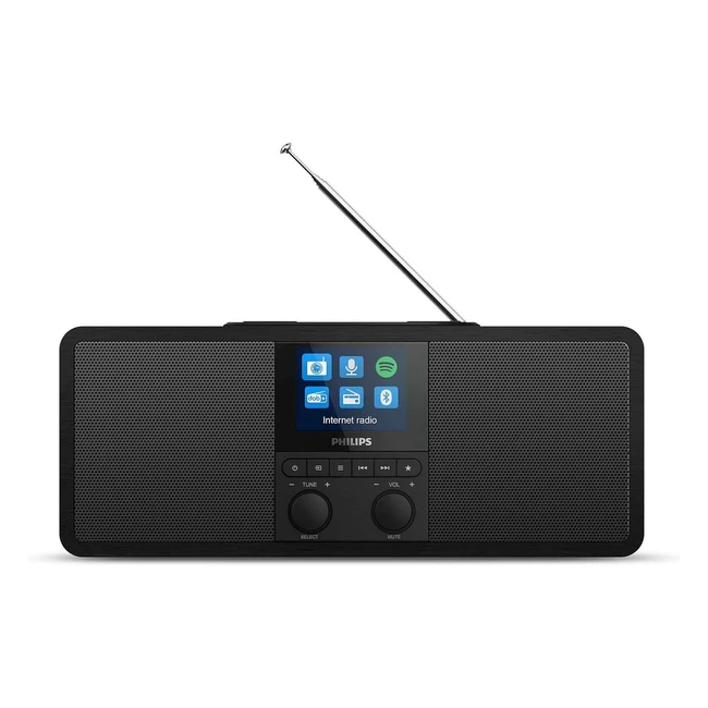 Philips R880510 Radio Internet Bluetooth Spotify Qi Noir