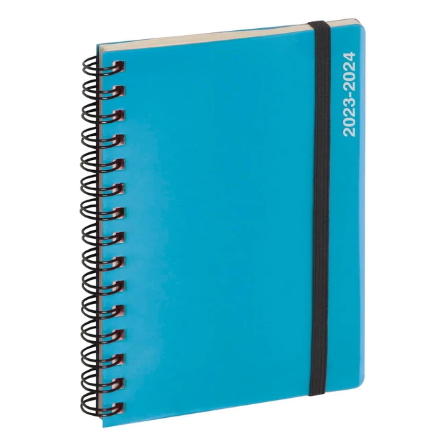 Agenda Semainier Exacompta 13597E - Couverture Rigide - Septembre 2023 à Décembre 2024