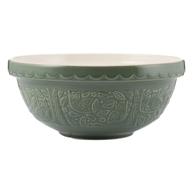 Mason Cash Forest Green Mixing Bowl 26cm - Perfect for Baking