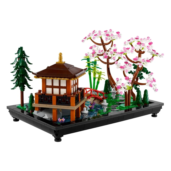 Lego 10315 Icons Tranquil Garden Kit - Mindful Gardening Gift for Women & Men