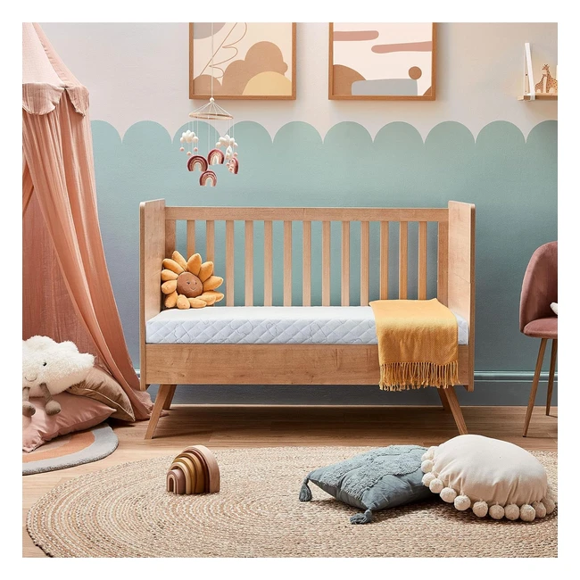 Silentnight Safe Nights Twinkle Pocket Cot Bed Mattress - 140x70cm - Foam - Chemical Free