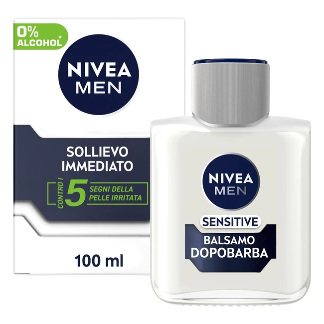 Nivea Men Sensitive Balsamo Dopobarba Extra Delicato 100ml - Camomilla e Vitamin