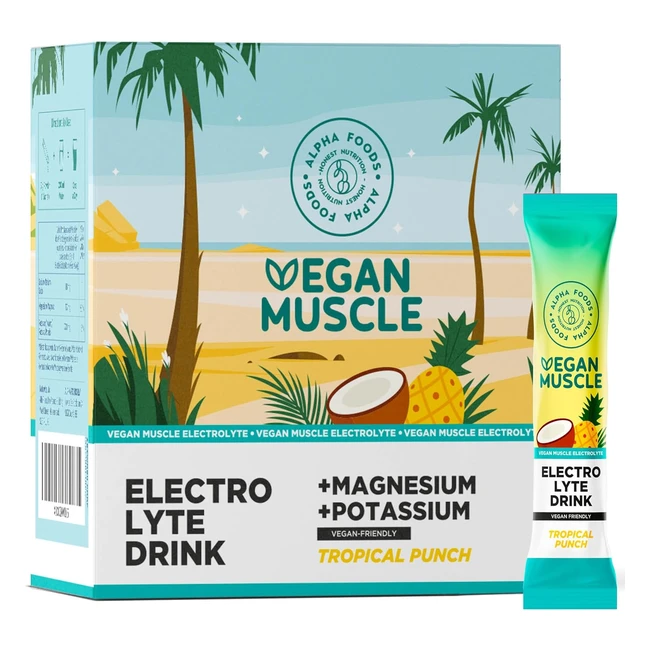 Elettroliti in Polvere - Bevanda Elettrolitica Tropical Punch - Sali Minerali In