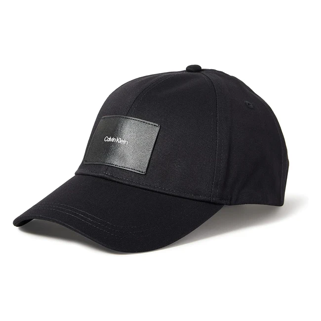 Casquette homme Calvin Klein Patch BB Cap K50K509927 - Noir