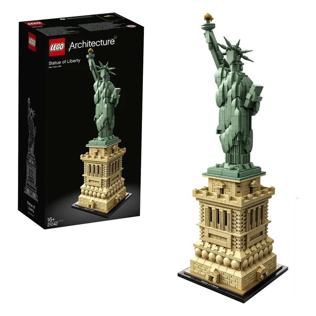 Lego Architecture Statue of Liberty Model Building Kit - Collectable New York Souvenir Set
