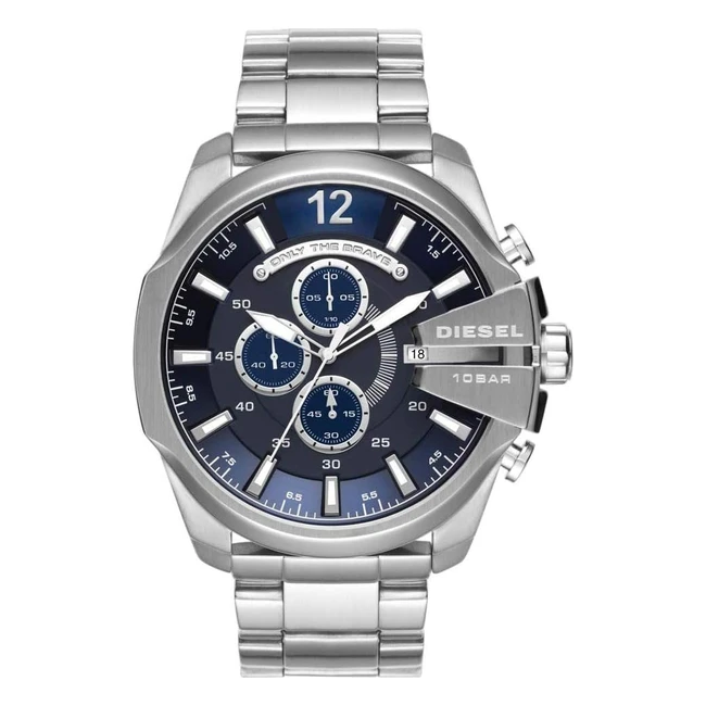 Montre Diesel Chief pour hommes - Chronographe en acier inoxydable - Taille 51mm