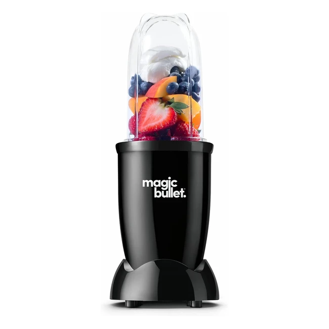 Blender électrique Magic Bullet - Pack basique 3 pièces - 200 watts - Noir MBR03B