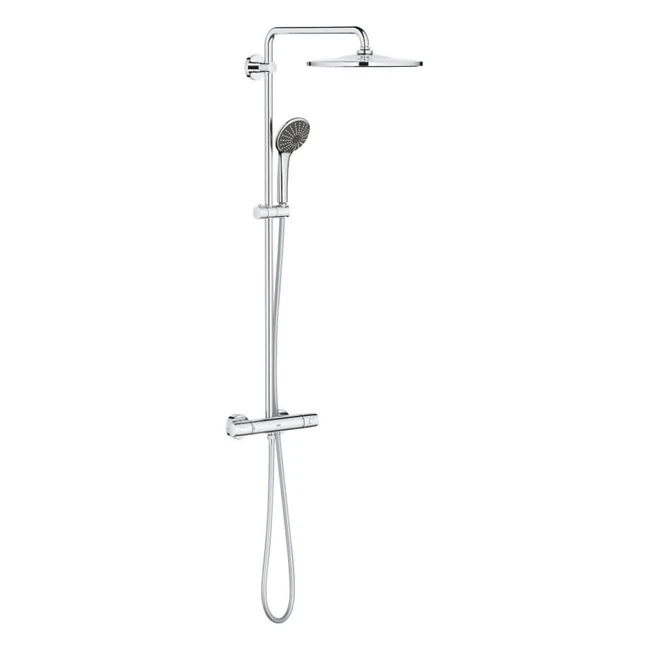 Grohe Vitalio Joy XXL 310 Wall Mounted Thermostatic Mixer - Cool Touch - 3 Spray