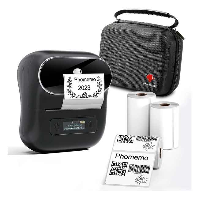 Impresora de etiquetas Phomemo M220 - Bluetooth cdigos de barras hogar y ofi