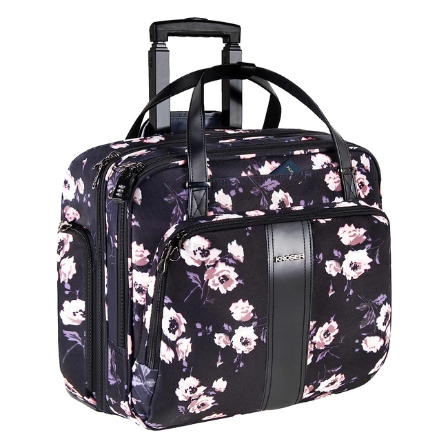 Kroser Trolley Business Laptop Case - Borsa per Computer Portatile 156 Imperme
