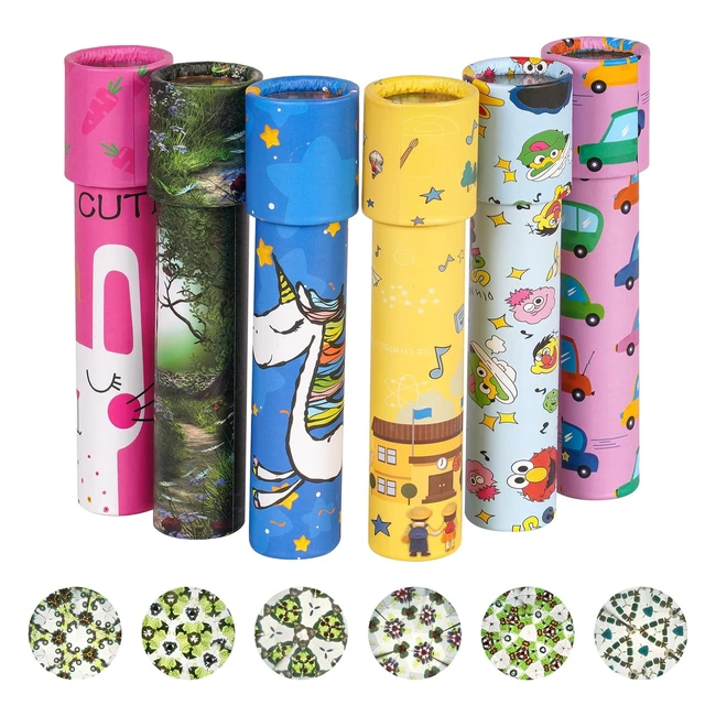 Caleidoscopio di Carta Classica - Gioco Educativo - 6pz - Random Color