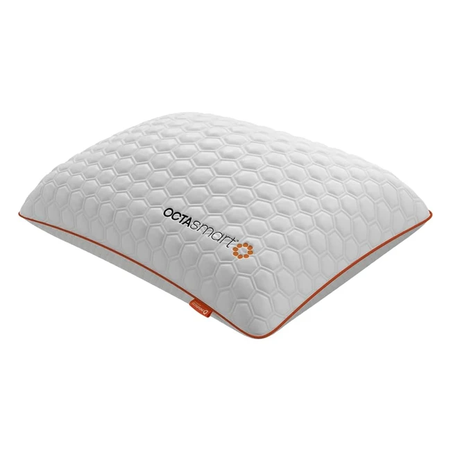 Octasmart Pillow - White Standard - Dormeo - Reference Number: XXX - Sumptuous Support & Cloudlike Comfort