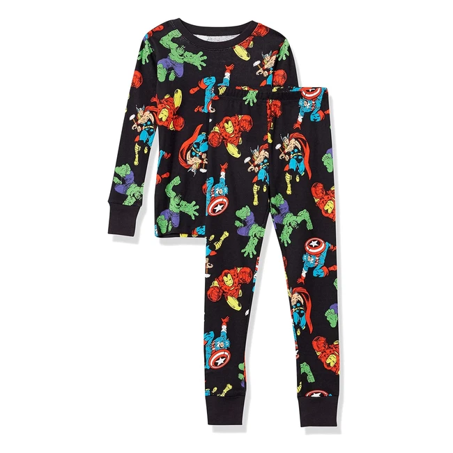 Disney Star Wars Schlafanzug Set - Bequeme Baumwollpyjamas fr Kinder - Marvel 
