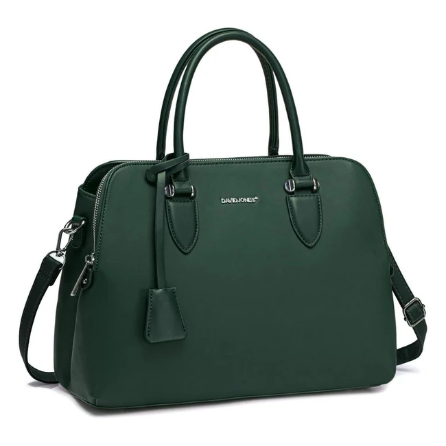 Sac à main femme David Jones Bugatti, cuir PU, porté épaule, multi-poches, élégant et chic