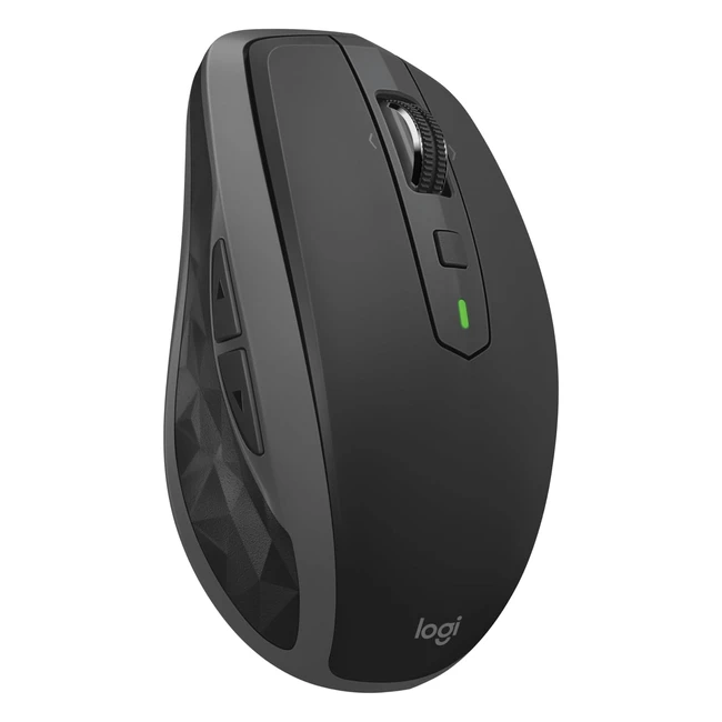 Logitech MX Anywhere 2S Bluetooth Edition Wireless Mouse - Multisurface Hyperfast Scrolling - Rechargeable - Portable - Connects up to 3 Mac/PC Computers