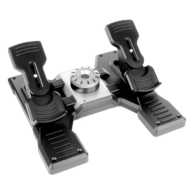Logitech G Saitek Pro Flight Rudder Pedals - Przise und einstellbare Ruderpeda