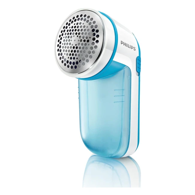 Philips Fabric Shaver GC02600 Blue - Large Blade Surface, 3 Mesh Hole Sizes, 8800 RPM