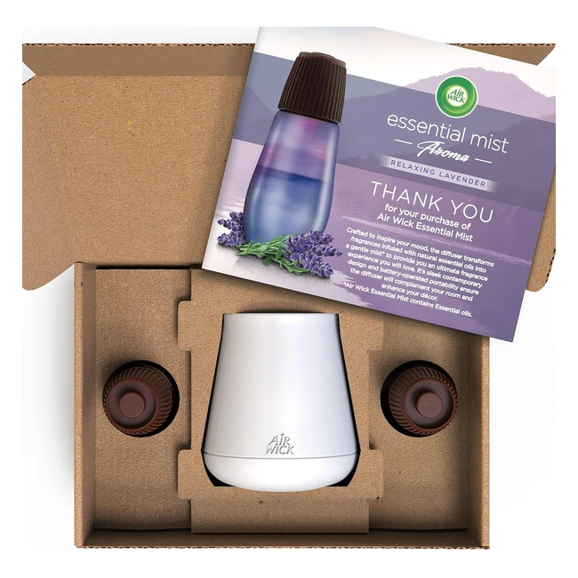 Airwick Essential Oils Bundle Pack - Lasts up to 90 Days - Lavender