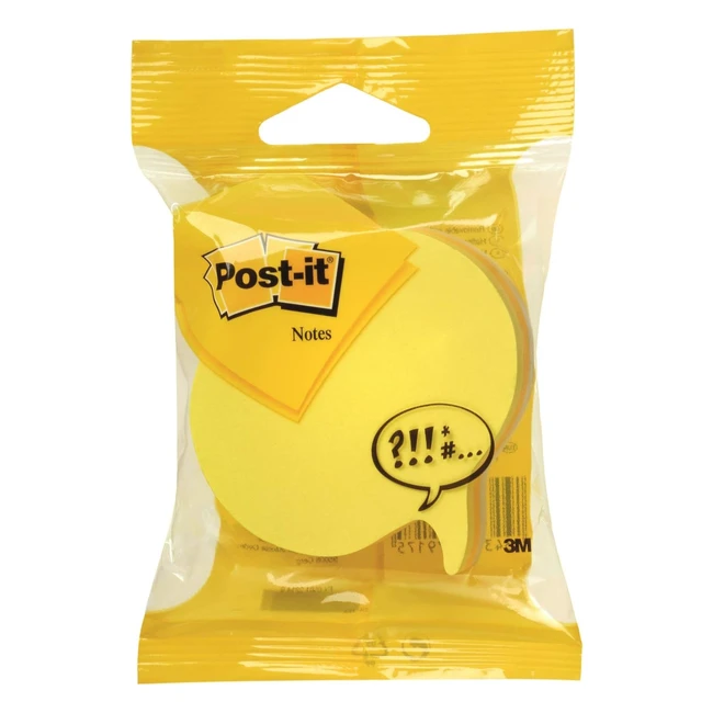 Post-it 2007SB - Note repositionnable jaune - Surface huile - Cercle de perçage 1143mm
