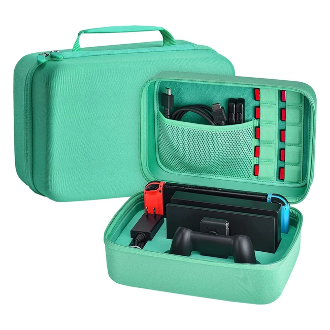 Funda Younik para NS Switch OLED - Estuche de transporte de lujo