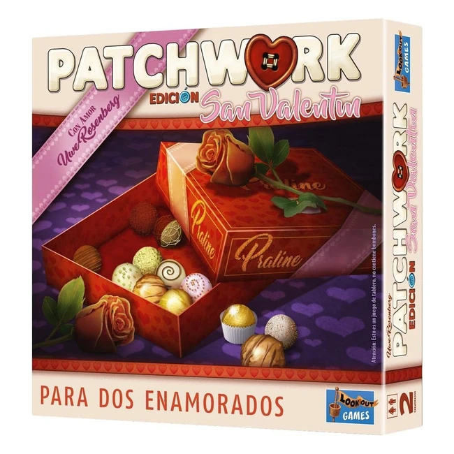 Patchwork San Valentín - Juego de Mesa en Español - LKGPAV01ES