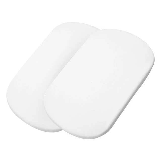 MaxiCosi Iora Bed Sheets - Soft  Comfortable - 2x White Sheets - Ref Iora Air 