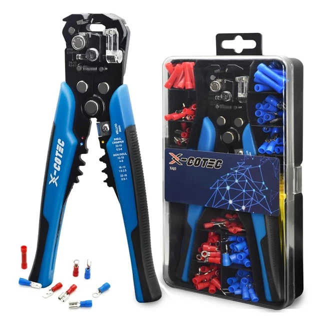 Pinza spelafili elettricista 3 in 1 - Xcotec 2210 AWG 056mm - Attrezzi elettricista