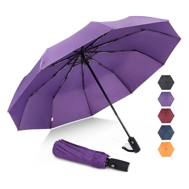 Paraguas Plegable Antiviento Zomake - Proteccin Solar UV - Automtico - Resis