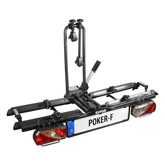 Eufab Fahrradtrger fr E-Bike bis zu 22 Zoll Reifenbreite faltbar