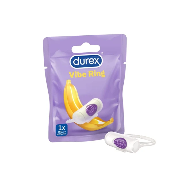 Durex Intense Vibration - Anello Stimolante 1 pezzo - Vibrazioni intense per piacere extra