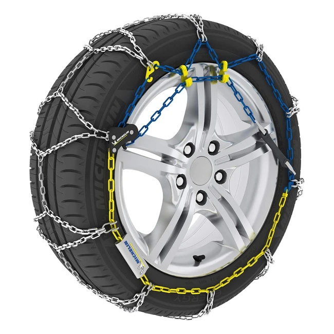 Cadenas de Nieve Michelin Extrem Grip N90 - Alta Resistencia y Autoblocantes