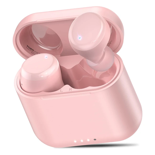 TOZO T6 Mini Auriculares Inalámbricos Bluetooth 53 Cascos Ergonómicos Reproducción 50H